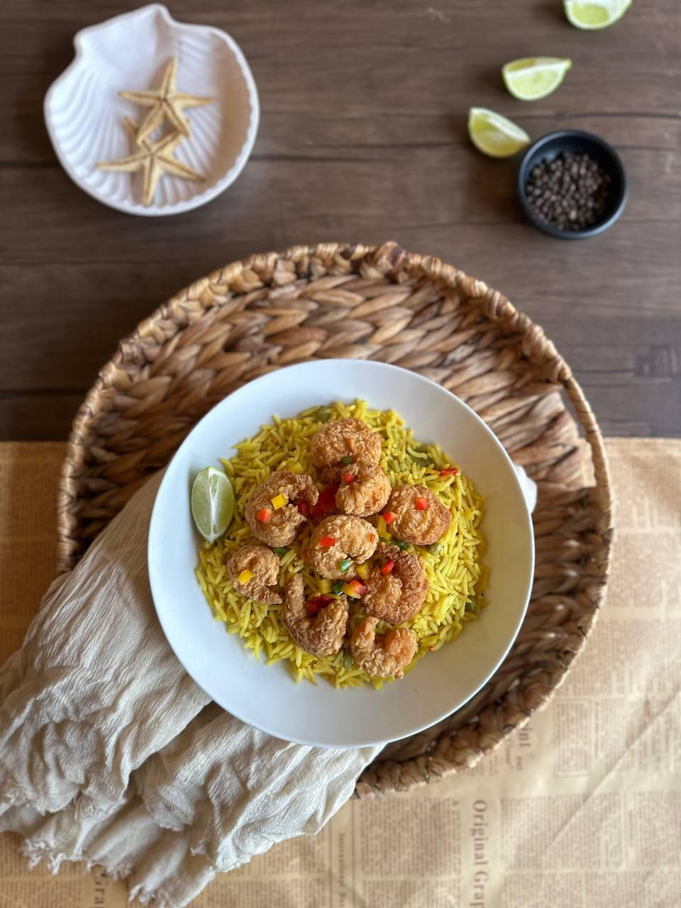 ريزو شريمب جمبري — Healthy Shrimp Meal TuComida دمياط